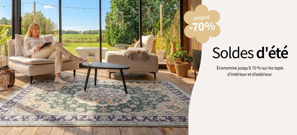 Soldes d'été tapis