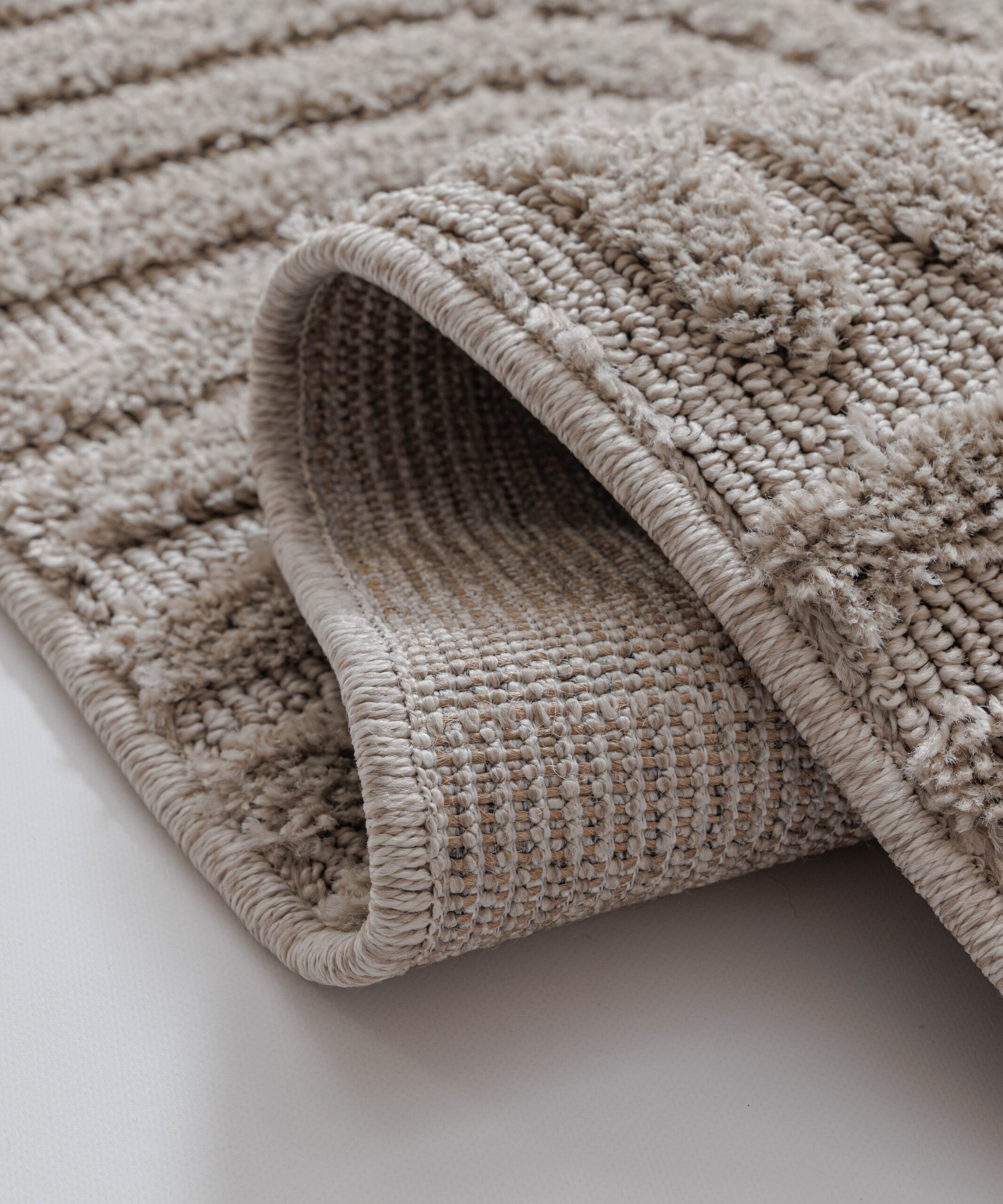 Tapis scandinave - Arc Bend beige Tapis scandinave - Arc Bend beige