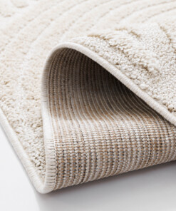 Tapis scandinave - Arc Curve Crème - close up, thumbnail Tapis scandinave - Arc Curve Crème - close up, thumbnail
