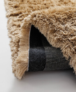 Tapis en velours - Auréa beige - close up, thumbnail