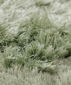 Tapis en velours - Auréa vert sauge - close up, thumbnail