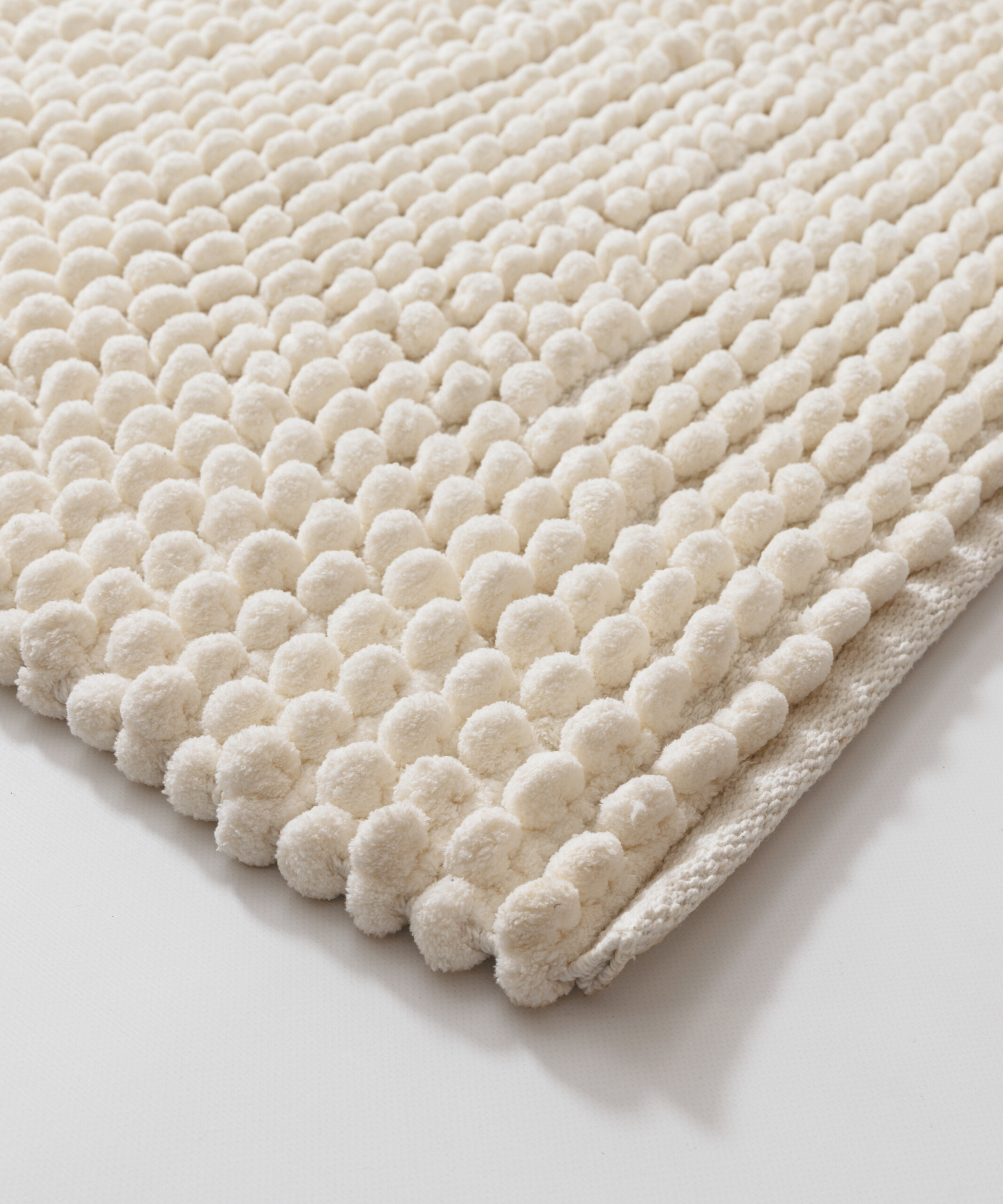Tapis de bain - Sensa ivoire - close up Tapis de bain - Sensa ivoire - close up