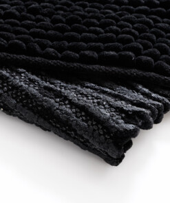 Tapis de bain - Sensa noir Tapis de bain - Sensa noir