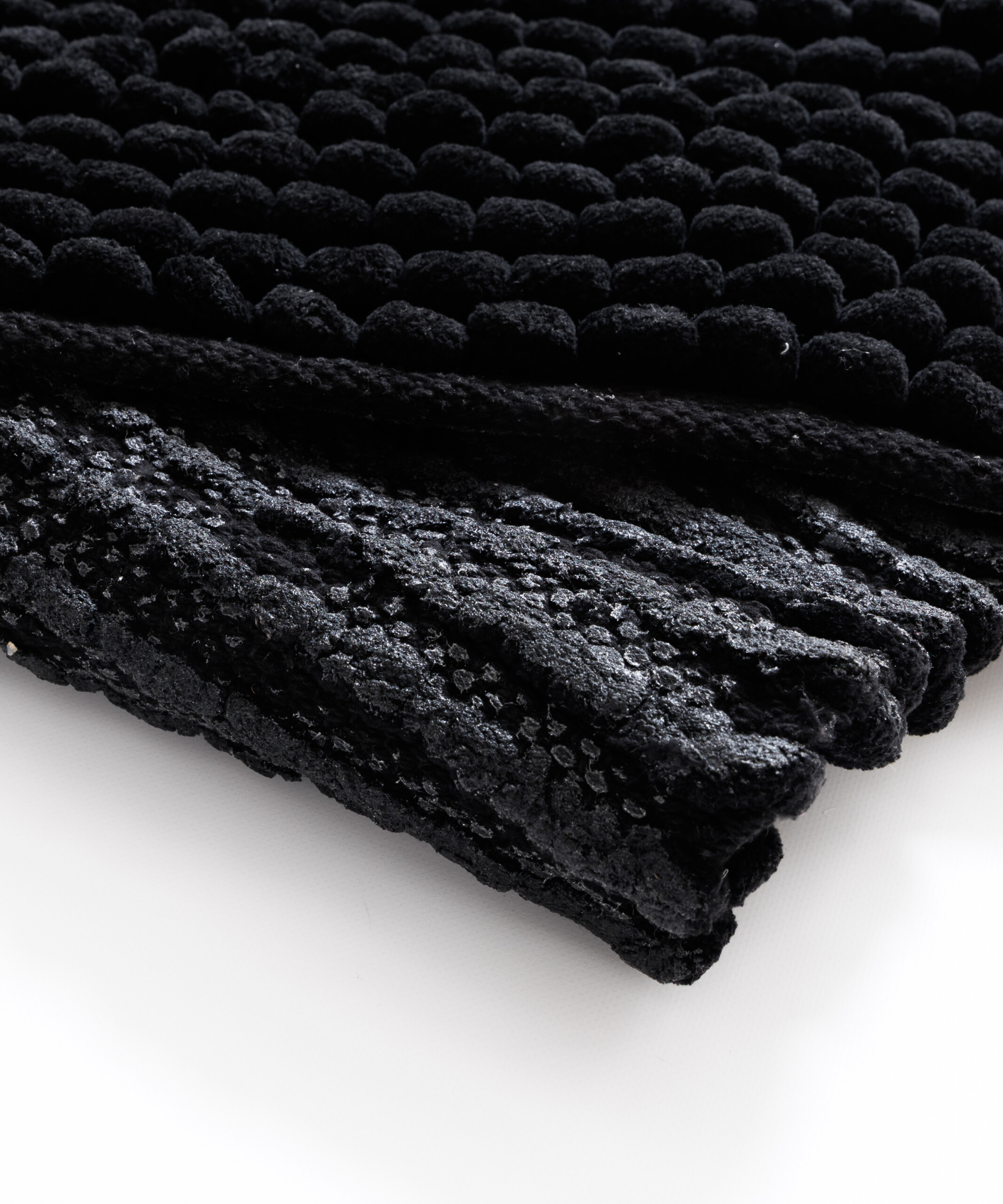 Tapis de bain - Sensa noir Tapis de bain - Sensa noir