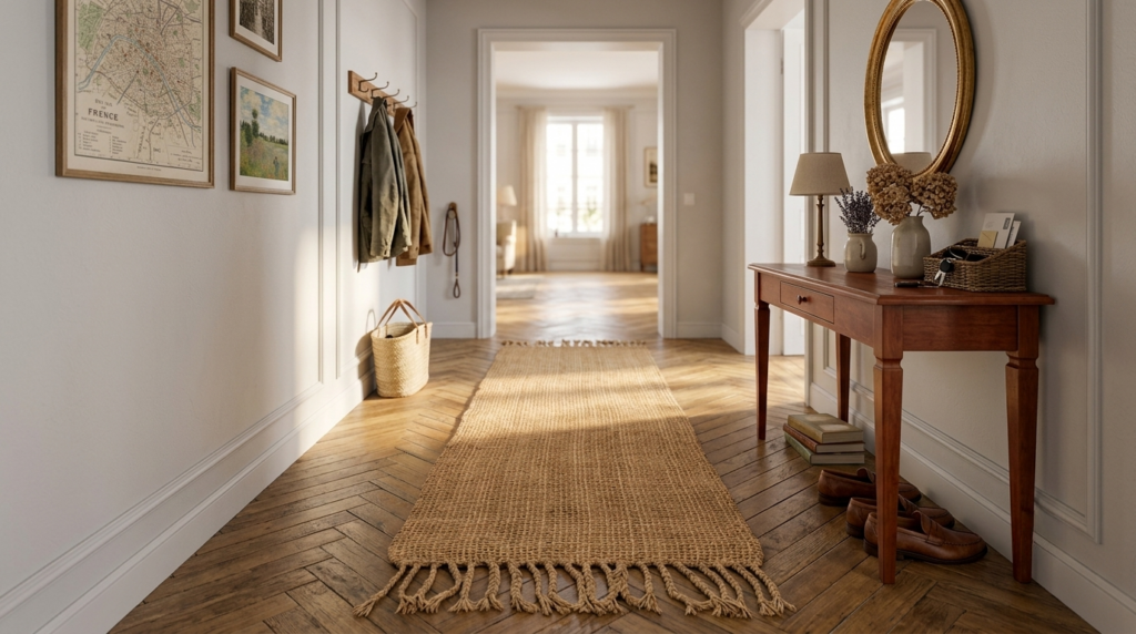 comment proteger un parquet avec un tapis