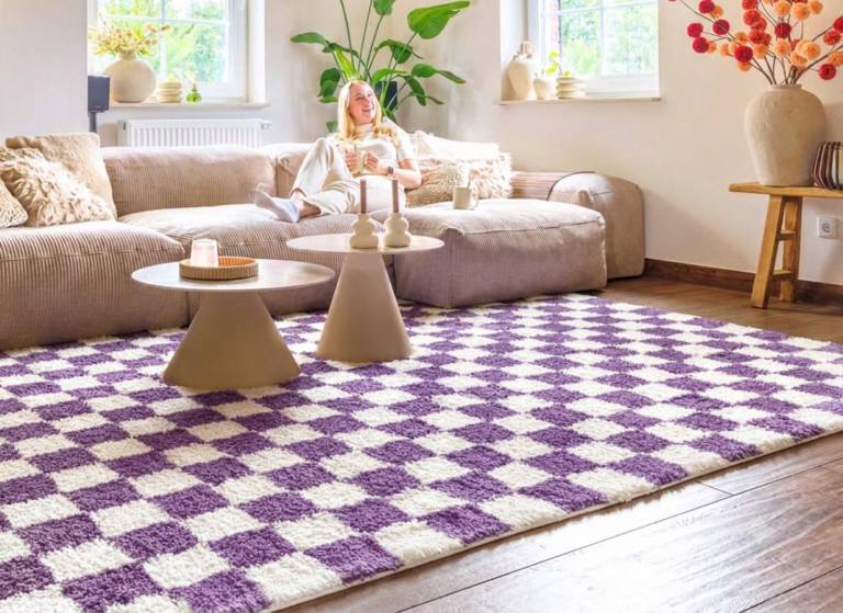 tapis violet