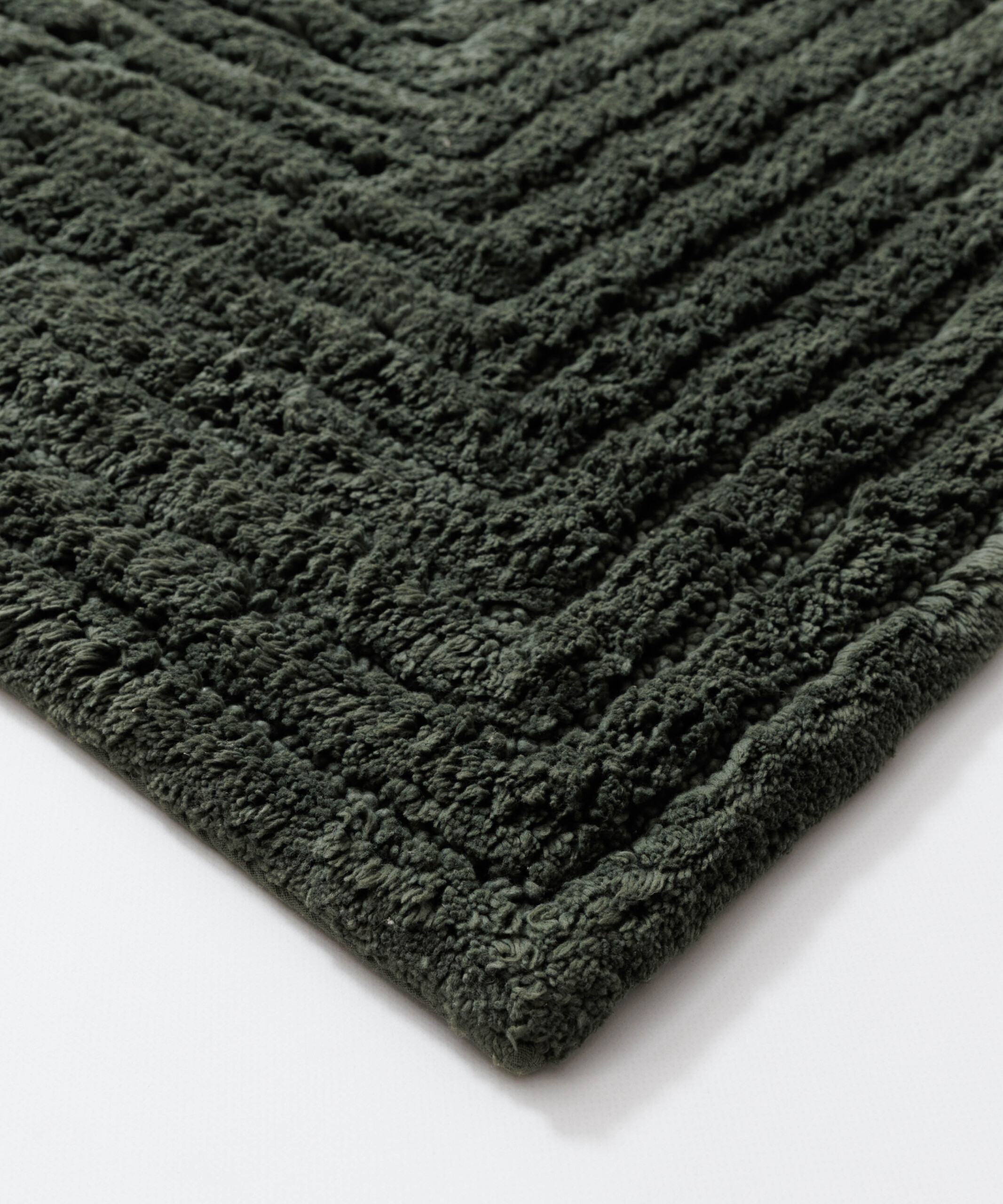 Tapis de bain - Stille vert - close up Tapis de bain - Stille vert - close up