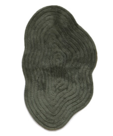 Tapis de bain forme organique - Stille vert - overzicht, thumbnail