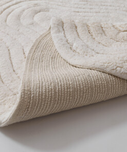 Tapis de bain organique - Stille ivoire - close up, thumbnail Tapis de bain organique - Stille ivoire - close up, thumbnail