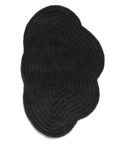 Tapis de bain organique - Stille noir - overzicht