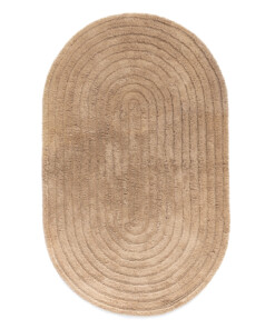 Tapis de bain ovale - Stille beige - overzicht