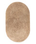 Tapis de bain ovale - Stille beige - overzicht, thumbnail