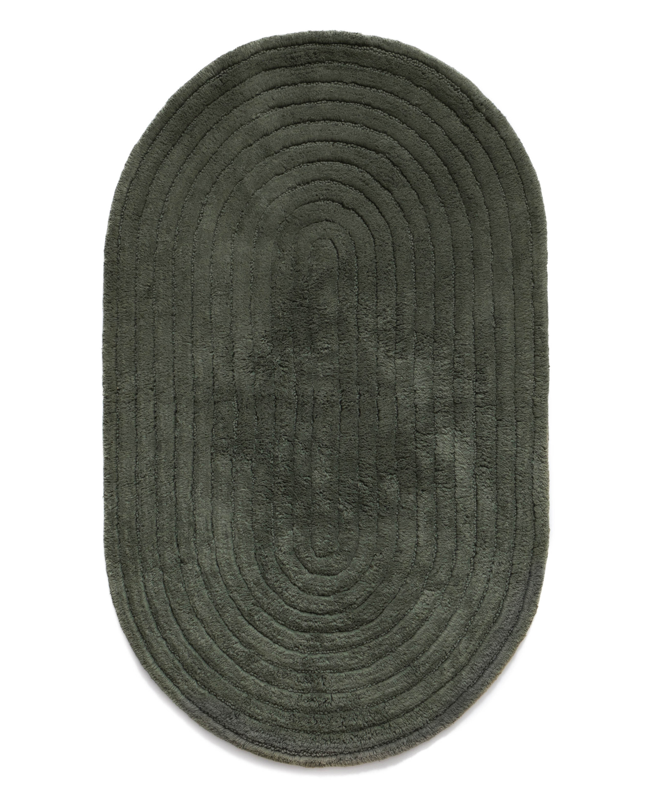 Tapis de bain ovale - Stille vert - overzicht Tapis de bain ovale - Stille vert - overzicht