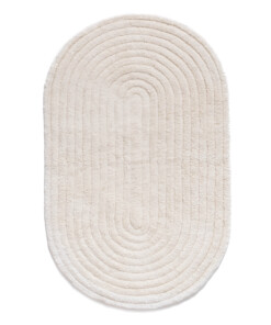 Tapis de bain ovale - Stille ivoire - overzicht