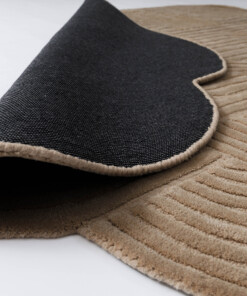 Tapis design organique - Balans beige - close up, thumbnail Tapis design organique - Balans beige - close up, thumbnail