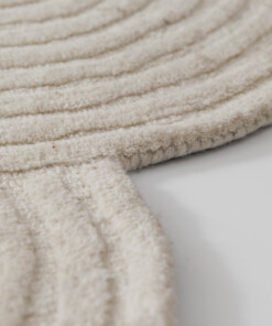 Tapis design organique - Balans ivoire - close up, thumbnail Tapis design organique - Balans ivoire - close up, thumbnail