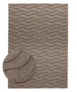 Tapis extérieur - Dunor Ripple marron - overzicht