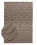 Tapis extérieur - Dunor Ripple marron - overzicht, thumbnail