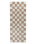 Tapis de couloir damier - Check ivoire/beige - overzicht, thumbnail