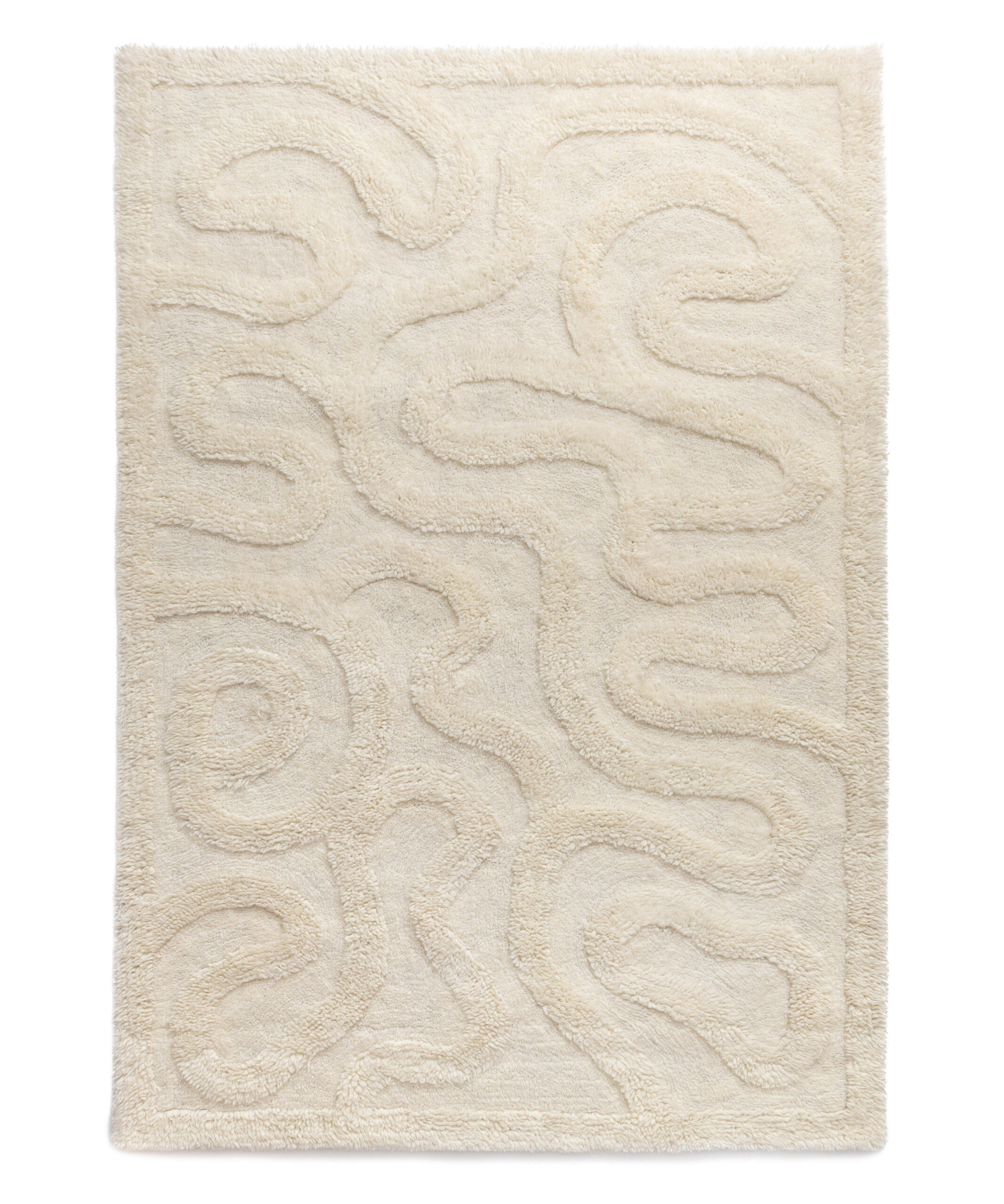 Tapis design - Tjørne Bris ivoire - overzicht Tapis design - Tjørne Bris ivoire - overzicht