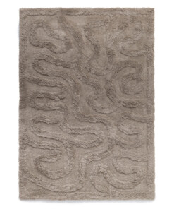 Tapis design - Tjørne Bris taupe - overzicht