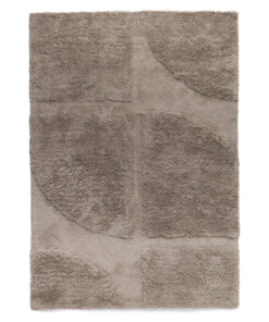 Tapis design - Tjørne Elv taupe - overzicht