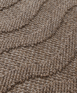 Tapis extérieur - Dunor Ripple marron - close up, thumbnail Tapis extérieur - Dunor Ripple marron - close up, thumbnail