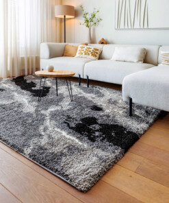 Tapis poils longs marbre Artisan - gris - sfeer Tapis poils longs marbre Artisan - gris - sfeer