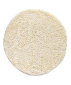 Tapis Rond poils longs Shaggy Grand - Crème - overzicht