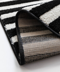Tapis poil ras - Nivo Step crème/noir - close up, thumbnail Tapis poil ras - Nivo Step crème/noir - close up, thumbnail