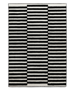 Tapis poil ras​ - Nivo Step crème/noir - overzicht