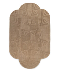Tapis design organique - Balans beige - overzicht, thumbnail Tapis design organique - Balans beige - overzicht, thumbnail