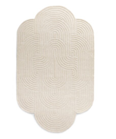Tapis design organique - Balans ivoire - overzicht, thumbnail