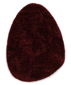 Tapis organique shaggy - Sveve Pebble bordeaux - overzicht, thumbnail