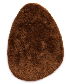 Tapis organique shaggy - Sveve Pebble cognac - overzicht
