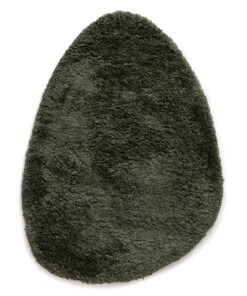 Tapis organique shaggy - Sveve Pebble vert mousse - overzicht