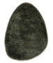 Tapis organique shaggy - Sveve Pebble vert mousse - overzicht, thumbnail