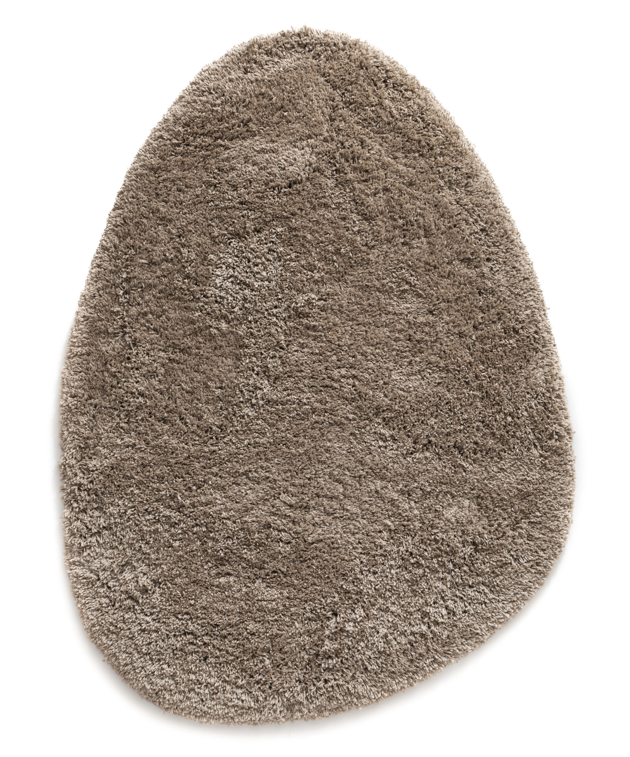 Tapis shaggy forme organique - Sveve Pebble couleur du sable - overzicht Tapis shaggy forme organique - Sveve Pebble couleur du sable - overzicht