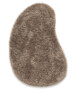 Tapis shaggy forme organique - Sveve couleur du sable - overzicht, thumbnail
