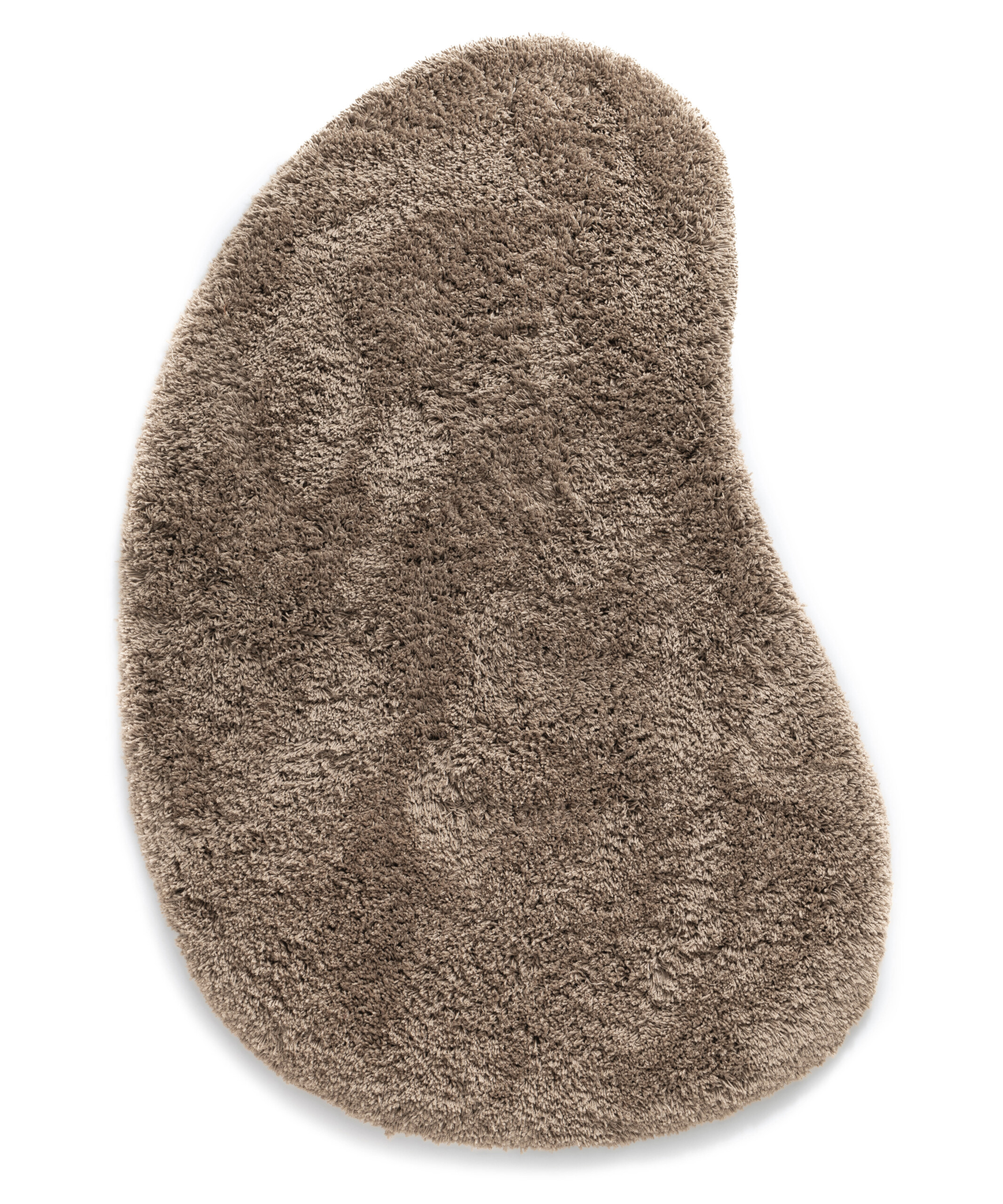 Tapis shaggy forme organique - Sveve couleur du sable - overzicht Tapis shaggy forme organique - Sveve couleur du sable - overzicht