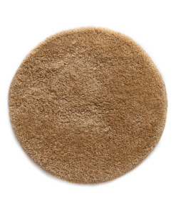 Tapis rond shaggy - Sveve beige - overzicht