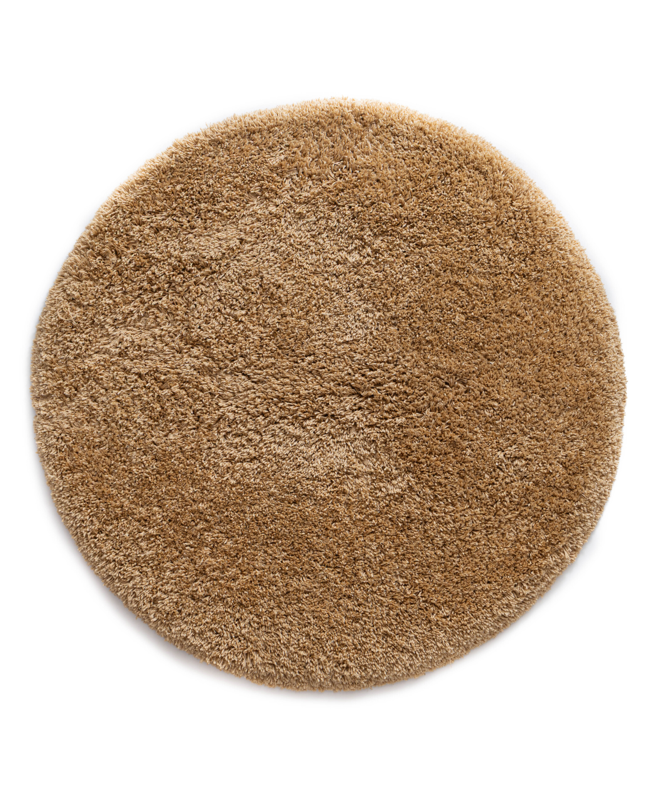 Tapis rond shaggy - Sveve beige - overzicht Tapis rond shaggy - Sveve beige - overzicht
