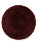 Tapis rond shaggy - Sveve bordeaux - overzicht, thumbnail