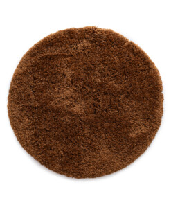 Tapis rond shaggy - Sveve cognac - overzicht