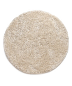 Tapis rond shaggy - Sveve ivoire - overzicht