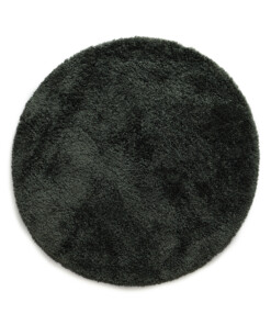 Tapis rond shaggy - Sveve vert mousse - overzicht
