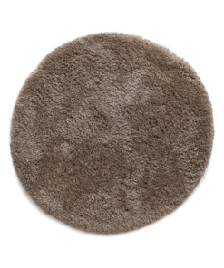 Tapis shaggy rond - Sveve couleur du sable - overzicht
