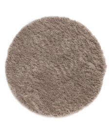Tapis Rond poils longs Cozy Shaggy - beige - overzicht, thumbnail