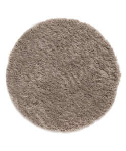Tapis Rond poils longs Cozy Shaggy - beige - overzicht