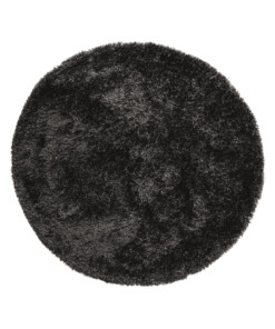 Tapis Shaggy Rond - Meadow Anthracite - overzicht